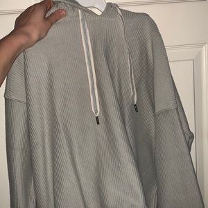 Aerie light sage green sweatshirt